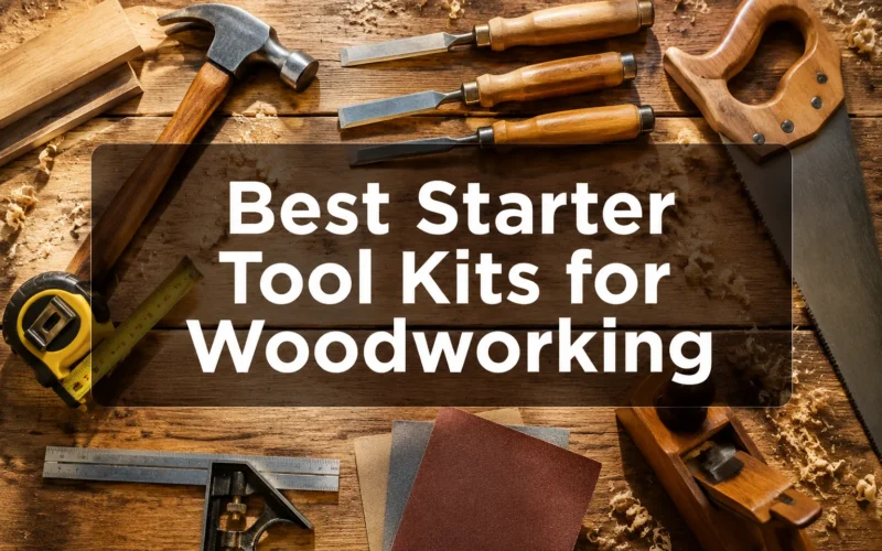 Best Starter Tool Kits for Woodworking Beginners