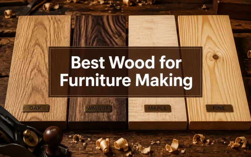 Best Wood for Furniture Making: A Comparison Guide