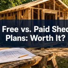 Free vs. Paid Shed Plans: Which Are Worth It?