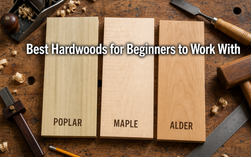 Best Hardwoods for Beginners to Work With