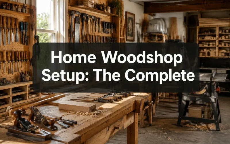 Home Woodshop Setup: The Complete Planning Guide