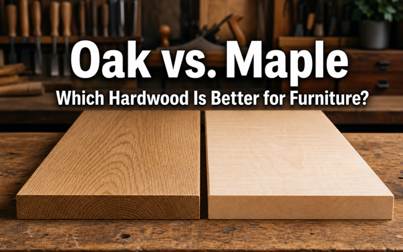 Oak vs. Maple: Which Hardwood Is Better for Furniture?