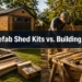 Prefab Shed Kits vs. Building from Scratch: Cost Comparison