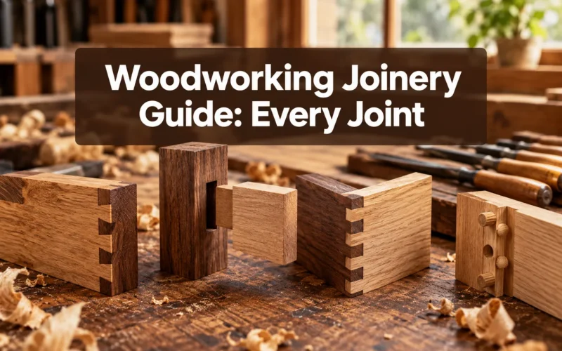 Woodworking Joinery Guide: Every Joint Type Compared