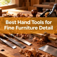 Best Hand Tools for Fine Furniture Detail Work
