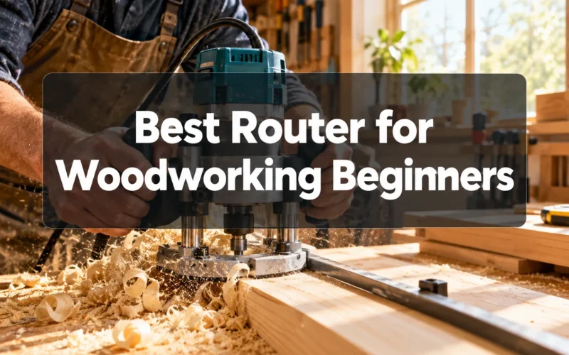 Best Router for Woodworking Beginners (2026 Reviews)