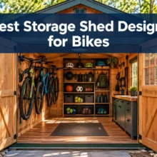 Best Storage Shed Designs for Bikes and Sports Gear