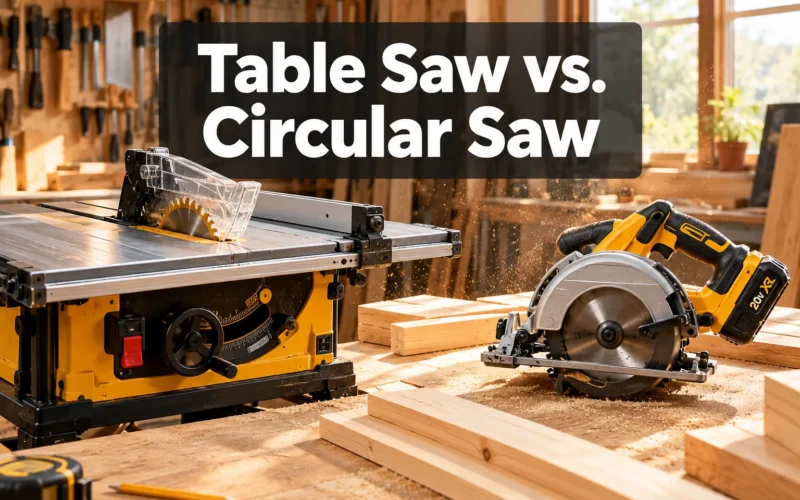 Table Saw vs. Circular Saw: Which Do You Need First?