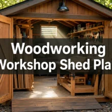Woodworking Workshop Shed Plans: Layout & Ventilation Tips