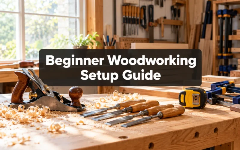 Beginner Woodworking Setup Guide: Tools, Space, and Budget